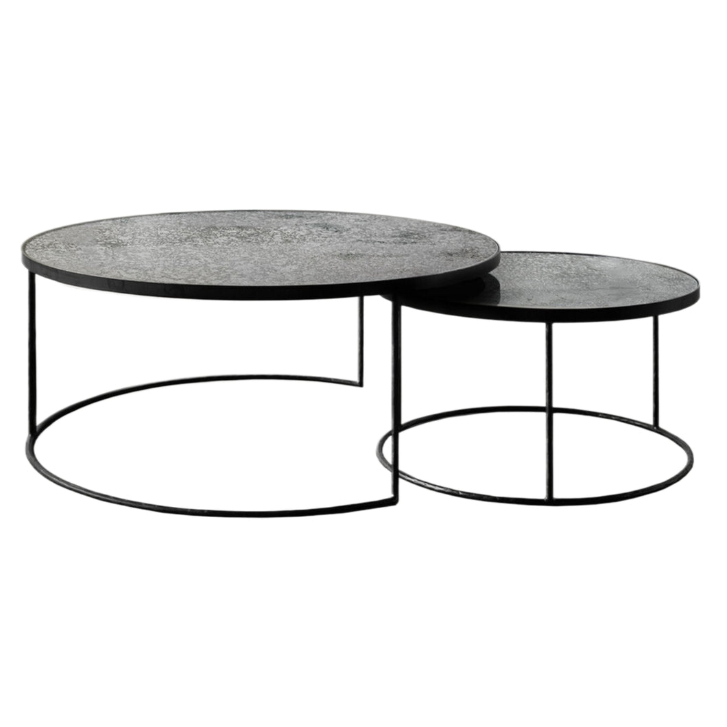 Nesting Coffee Table Set | Clear