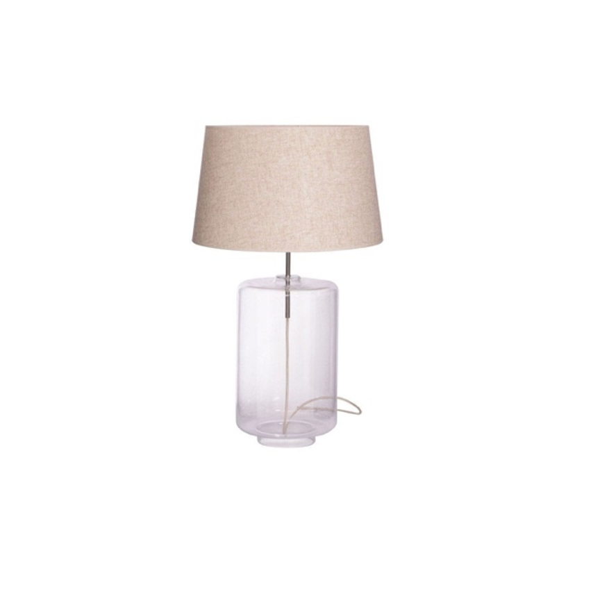 Colonia Table Lamp With Shade | Clear