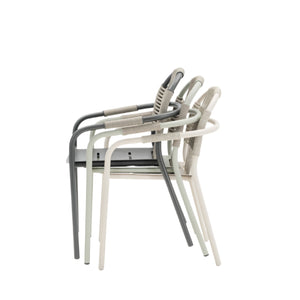 Cleo Dining Armchair | Dune White