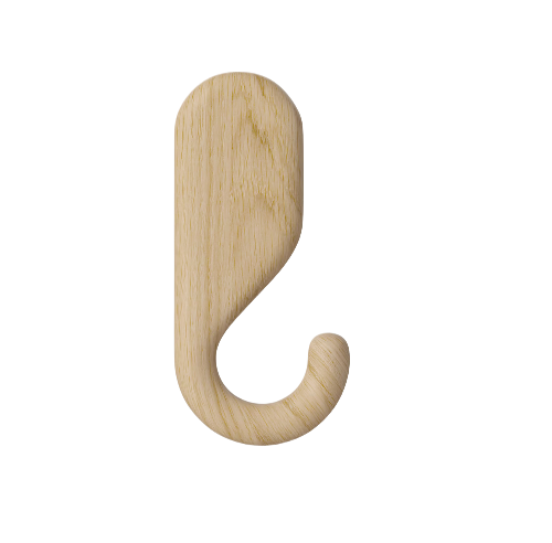 Nob Wall Hook Small | White Oak