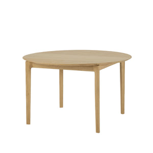 Bok Extendable Round Dining Table | Natural Oak