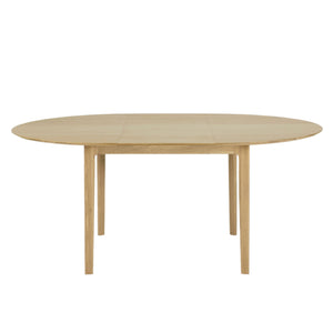 Bok Extendable Round Dining Table | Natural Oak