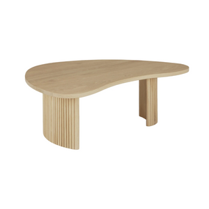 Boomerang Oak Coffee Table | Small