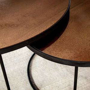 Nesting Coffee Table Set | Bronze