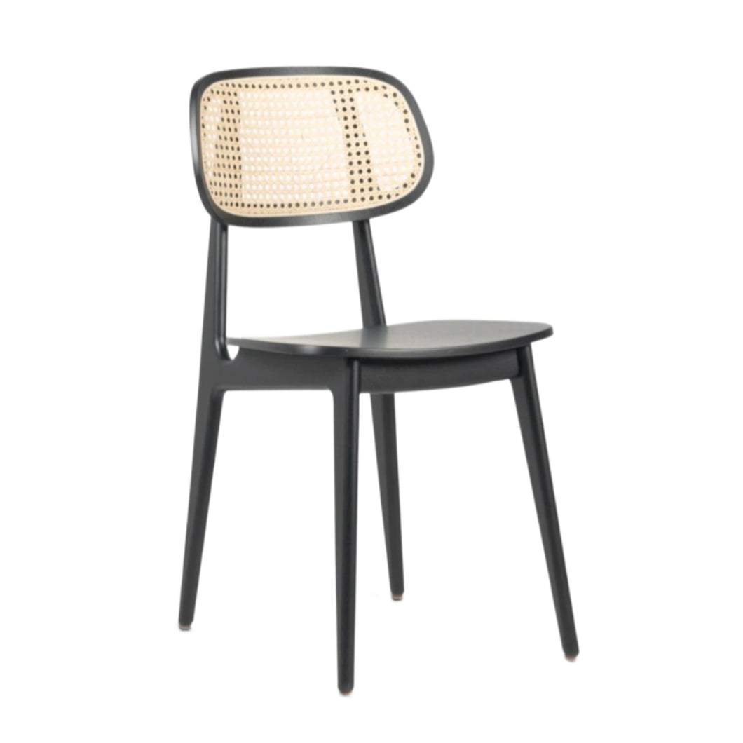 Titus Dining Chair |Black Oak