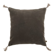 Load image into Gallery viewer, Matteo Square Cushion | Charcoal
