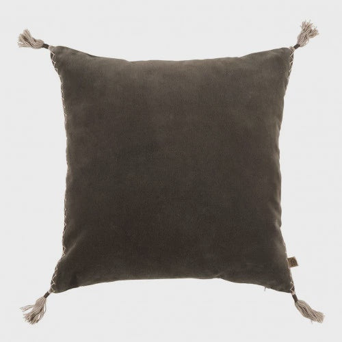 Matteo Square Cushion | Charcoal