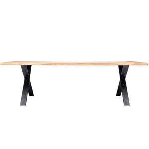 Albert Dining Table | X Frame White